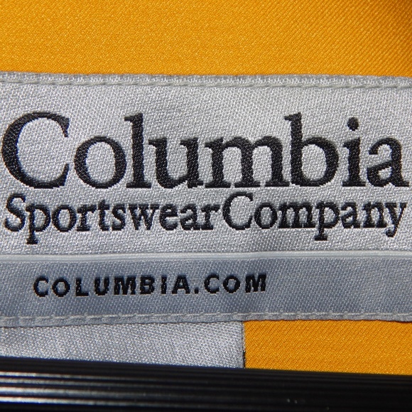 NWT Men Columbia jacket coat 4XL Gold Grey wind / water resistant - Picture 8 of 8